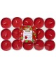 LE CHAT Lot de 30 bougies chauffeplats Cueillette de fraises  Ř 3,8 cm  Parfum : fraise  Couleur : rouge