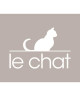 LE CHAT Lot de 2 bougies  Blanc