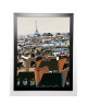 MANZO GIOVANNI Image encadrée Toits de Paris 57x77 cm Multicolore