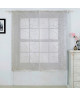 Paire de vitrages 60x160 cm Blanc