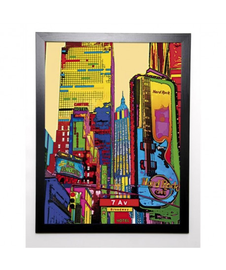 POTRON GÉRALDINE Image encadrée 7th Avenue 57x77 cm Multicolore