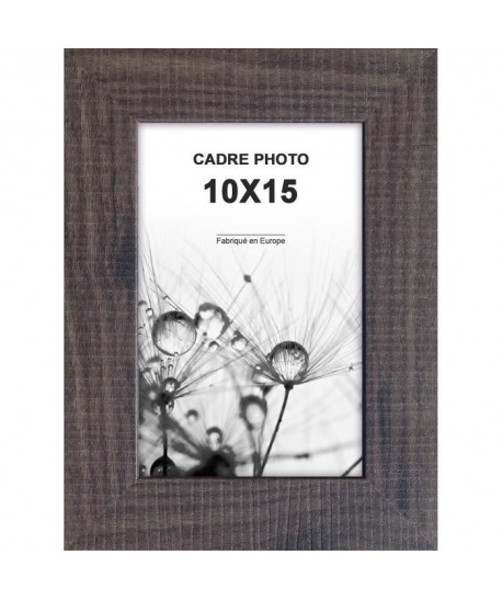 Cadre photo Lisbonne 10x15 cm Gris anthracite