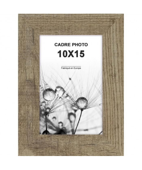 Cadre photo Lisbonne 10x15 cm Gris marron