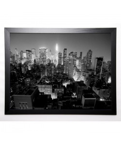 SETBOUN MICHEL Image encadrée Chrysler Building Manhattan Night 57x77 cm Gris