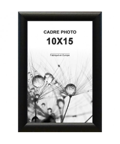 CLASSICA Cadre photo 10x15 cm Noir mat