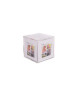 EMOTION Cadre photo cube cristal Bea 9x9 cm