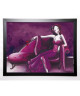 SYBILE Image encadrée Violine 57x77 cm Violet