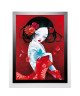 SYBILE Image encadrée Slinky 67x87 cm Rouge