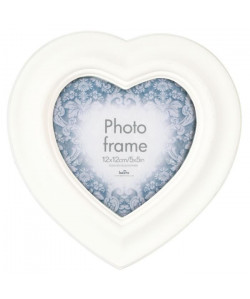 Cadre photo Heart  Bois  Coeur  12 x 12 cm