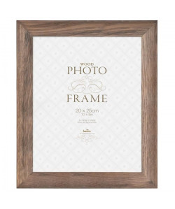 Cadre photo Studley  Bois  20 x 25 cm  Marron