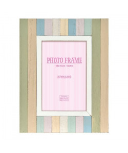 Cadre photo Candy Stripe  Bois 10 x 15 cm