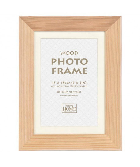 Cadre photo Deep Set  Bois  13 x 18 cm  Naturel