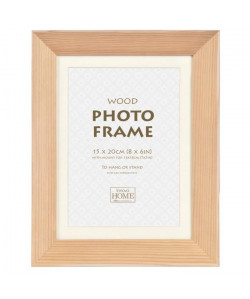 Cadre photo Deep Set  Bois  15 x 20 cm  Naturel