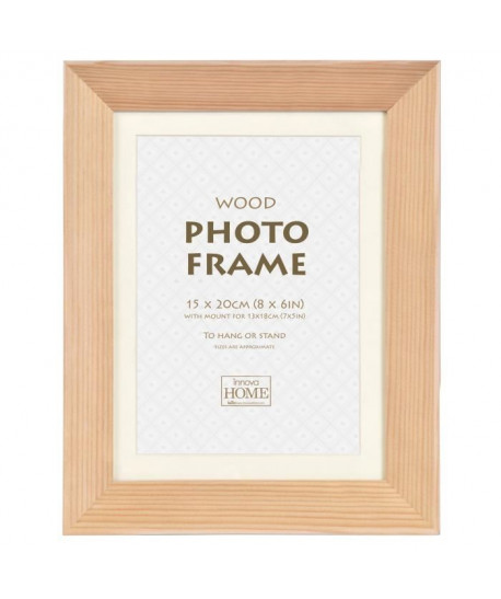 Cadre photo Deep Set  Bois  15 x 20 cm  Naturel