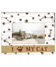 I LOVE MY CAT Cadre photo 10x15 cm bois