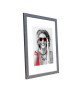 Cadre photo Berlin  30x40  Argent  Moulure 20x12mm