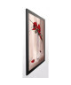 TRAMONI OLIVIER Image encadrée Les fleurs rouges II 67x87 cm Beige