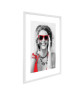 Cadre photo Sevilla  40x50  Blanc  Moulure15x15mm