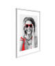 Cadre photo Sevilla  50x70  Blanc  Moulure15x15mm