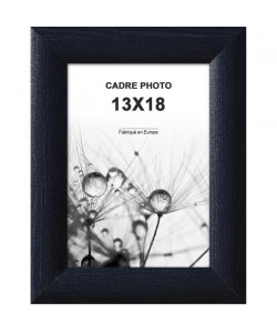 Cadre photo Athenes  13x18  Noir  Moulure 30x12mm