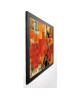 VIEUX THIERRY Image encadrée Jazz II 67x87 cm Orange