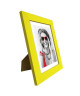 SATIN Cadre photo MDF 15x21 cm Jaune satiné