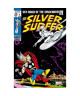 Couverture Comics Marvel en Métal Brossé Silver Surfer 4 Format Comics