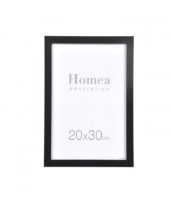 HOMEA Cadre photo Loft 20x30 cm noir