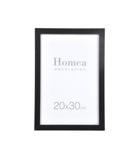 HOMEA Cadre photo Loft 20x30 cm noir