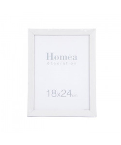 HOMEA Cadre photo Loft 18x24 cm blanc