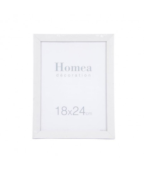 HOMEA Cadre photo Loft 18x24 cm blanc