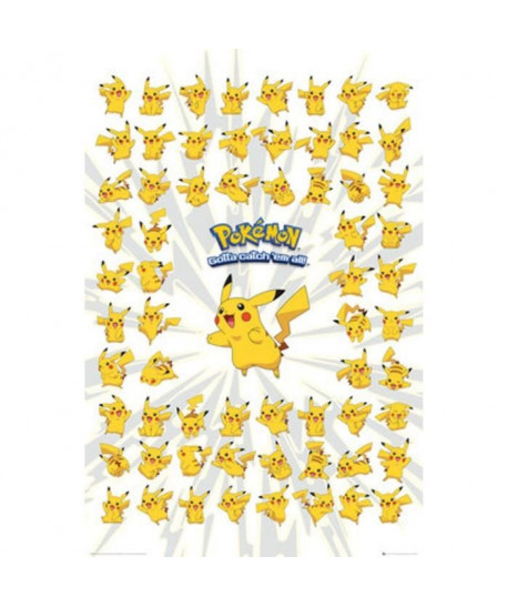 Poster Pokemon Pikachu