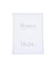 HOMEA Cadre photo Harmonie 18x24 cm Blanc