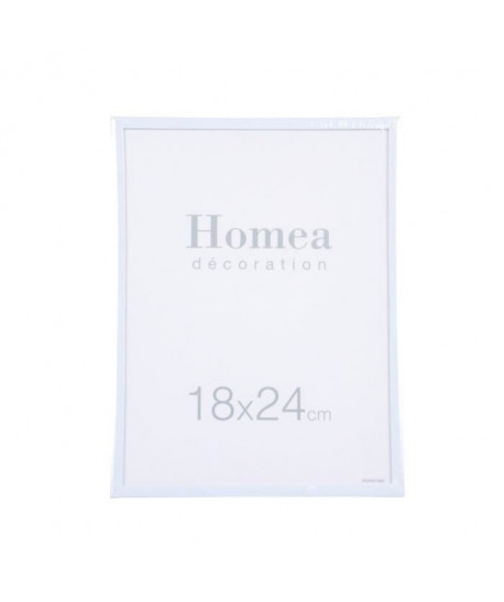 HOMEA Cadre photo Harmonie 18x24 cm Blanc