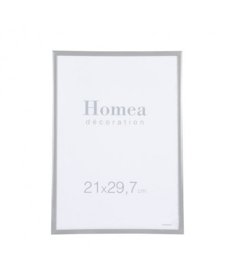 HOMEA Cadre photo Harmonie 21x29,7 cm Gris