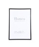 HOMEA Cadre photo Harmonie 21x29,7 cm Noir