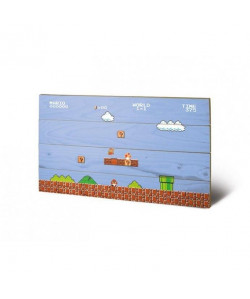 Panneau en bois Super Mario Bros