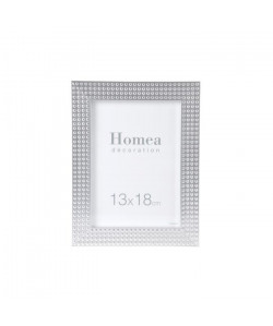 HOMEA Cadre photo Relief 13x18 cm blanc