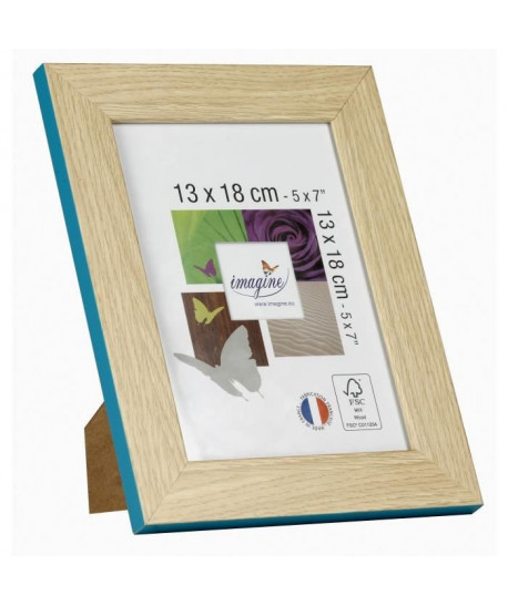 IMAGINE Cadre photo Wood Tonic  13x18  2 couleurs