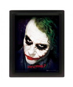 Cadre 3D Lenticulaire Batman : Dark Knight why so serious