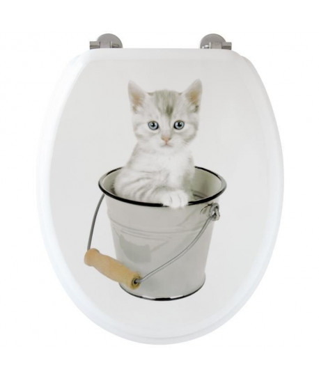 GELCO Abattant WC moule chaton