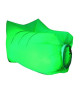 SEATZAC Fauteuil gonflable en polyester avec Light Kit Led  100x70x80cm  Vert