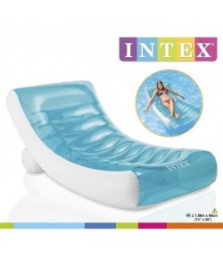INTEX Matelas gonflable adulte pour piscine Lounge 188 X 99 Cm