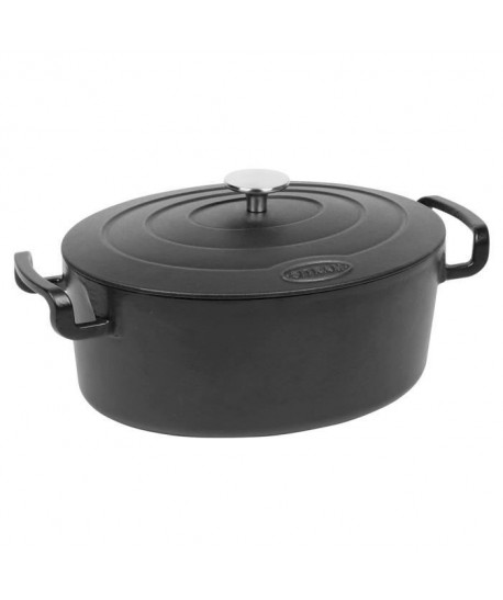 SITRAM SITRABELLA Cocotte ovale en fonte d\'acier émaillée  L31 cm  6,5L