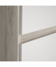 FINLANDEK Chevet NATTi contemporain décor chene cendré et blanc mat  L 42 cm