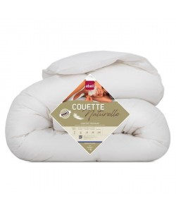 ABEIL Couette Naturelle Duvet & Plumettes 240x260 cm blanc