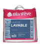 BLANREVE Couette chaude LAVABLE 140x200 cm blanc