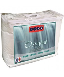 DODO Couette tempérée 300g/m˛ OXYGENE 200x200 cm blanc