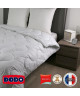 DODO Couette chaude 400gr/m˛ DACRON REBOND 200x200 cm blanc