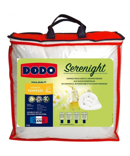 DODO Couette chaude SERENIGHT 220x240 cm blanc